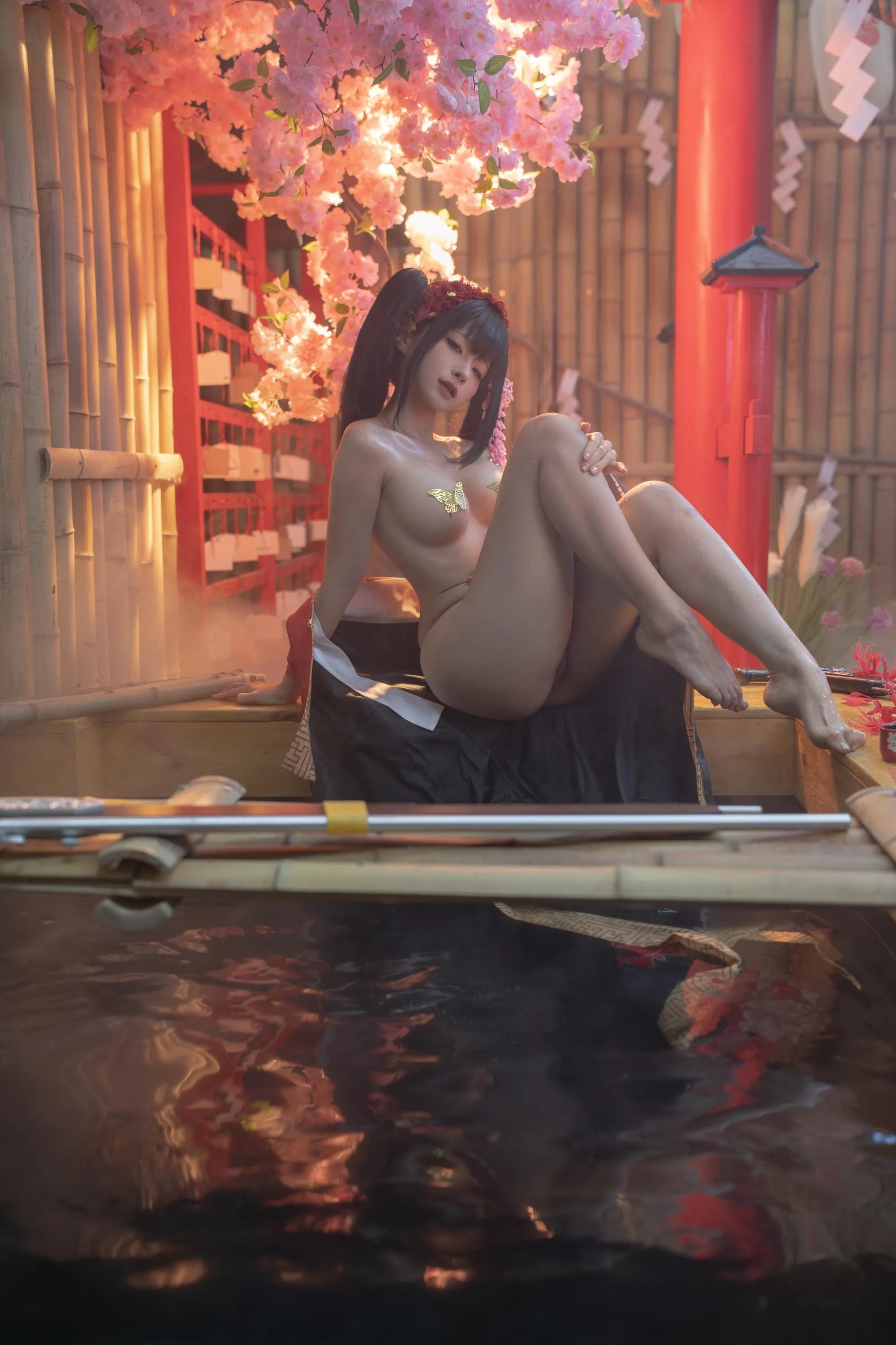 蠢沫沫 – NO.304 狂三和服cos-狂三 正片 [147P]插图9